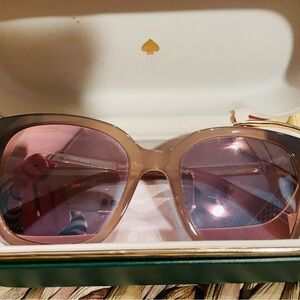 Kate Spade Sunglasses with Purple Lenses